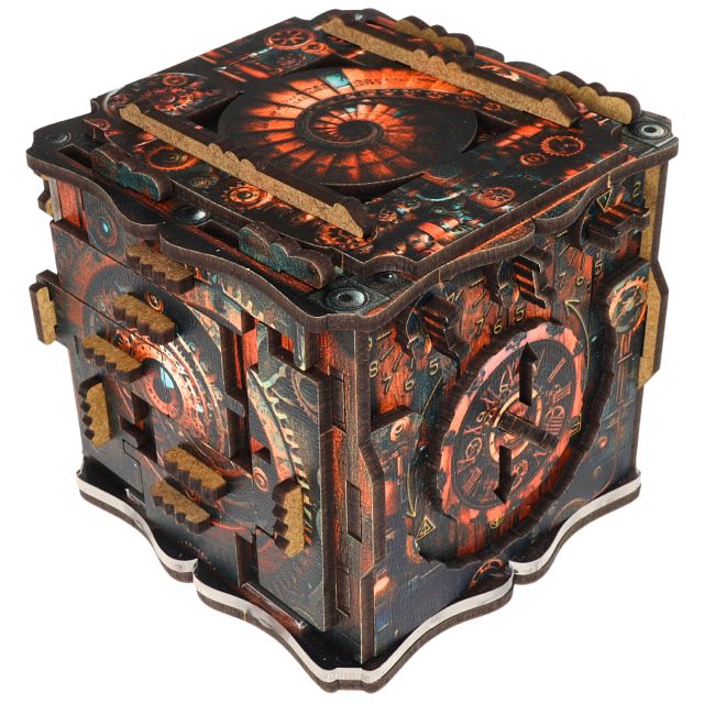 Detaljebillede af IQube Dark fra EscapeWelt – Escape Room in a Box