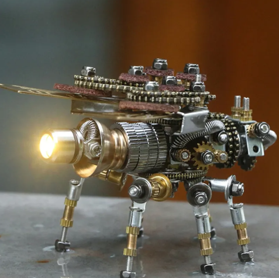 Detaljebillede af 3D Firefly metal puzzle