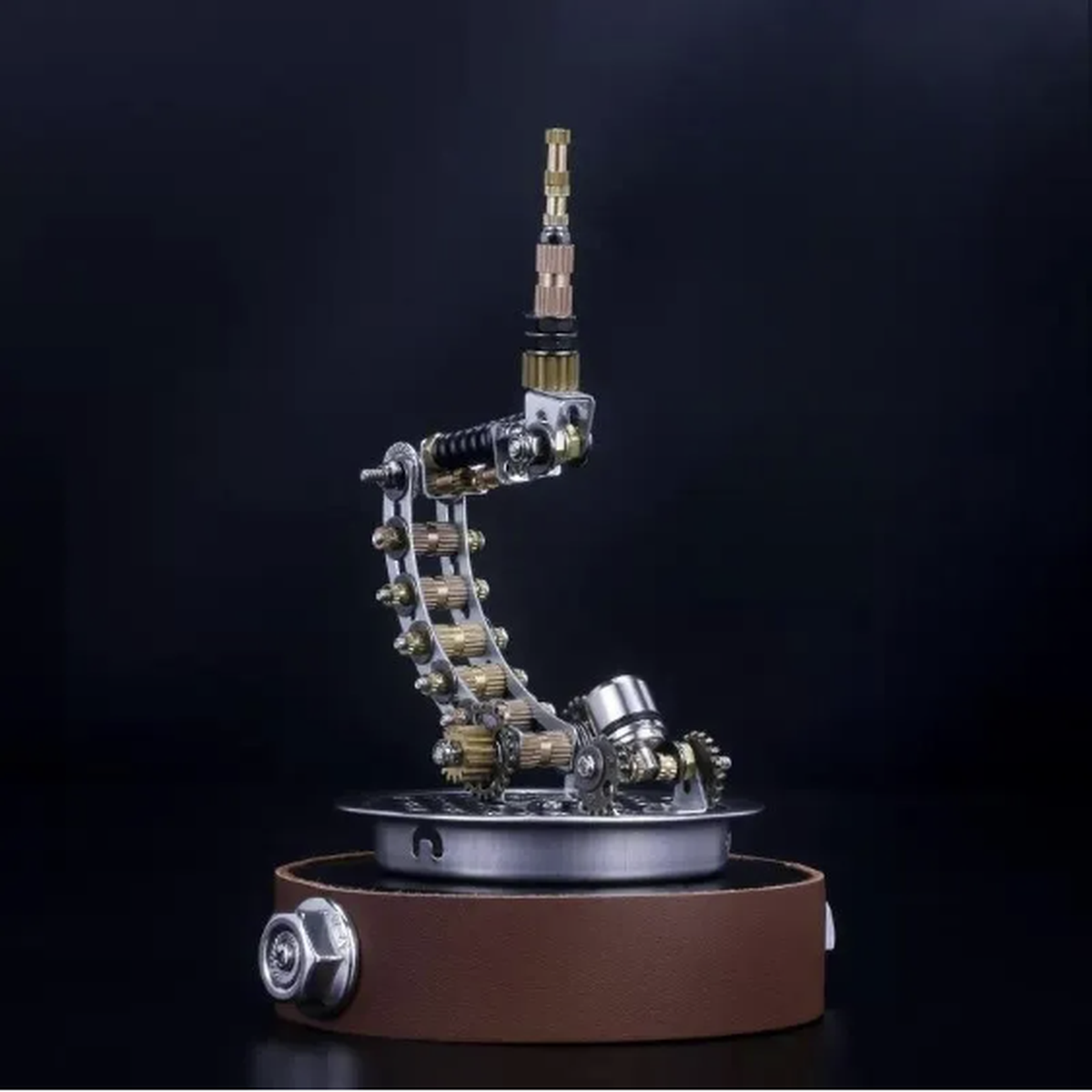 3D Base metal puzzle vist som samlet model
