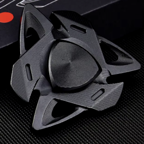 Detaljebillede af Black Metal Shark Spinner