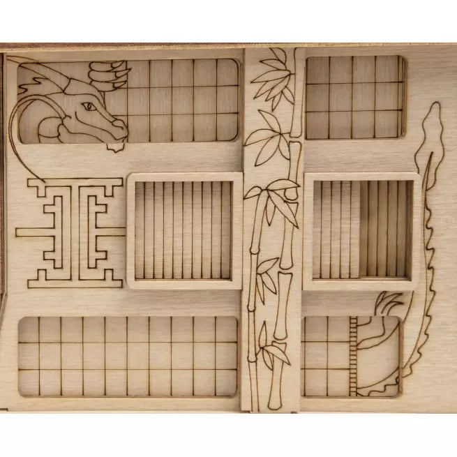 Detaljebillede af House of Dragon fra EscapeWelt – Escape Room in a Box
