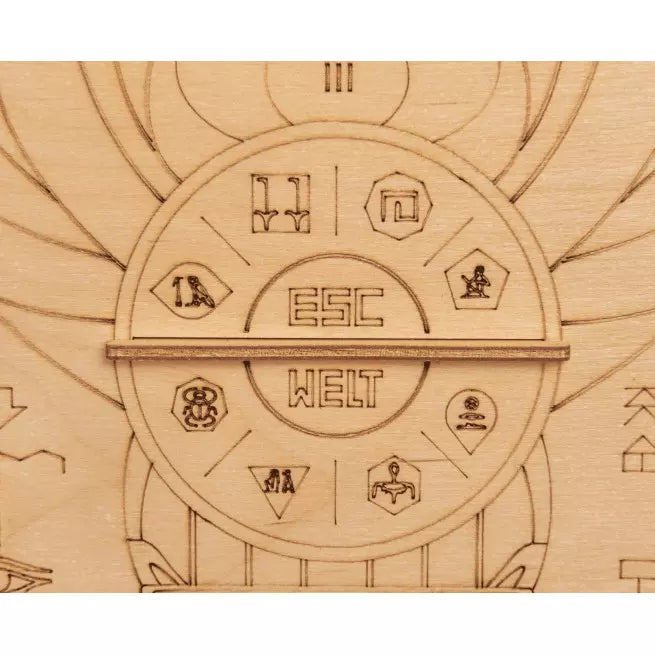 Detaljebillede af Quest Pyramid fra EscapeWelt – Escape Room in a Box
