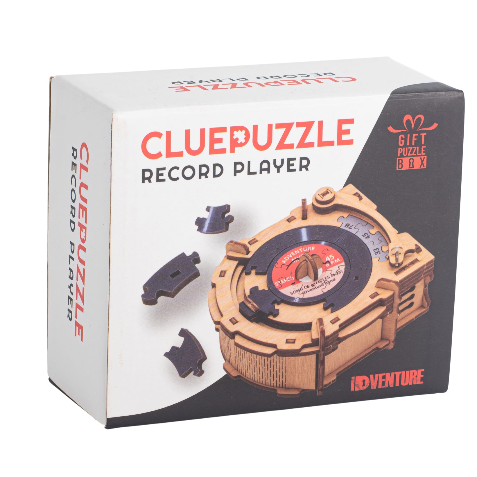 Detaljebillede af Record Player – Gift Puzzle Money Box