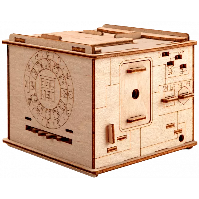 Emballage til Space Box fra EscapeWelt – Escape Room in a Box fra Puzzles & More