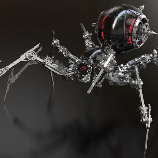 Detaljebillede af 3D War Spider Overlord - Black Hybrid Edition