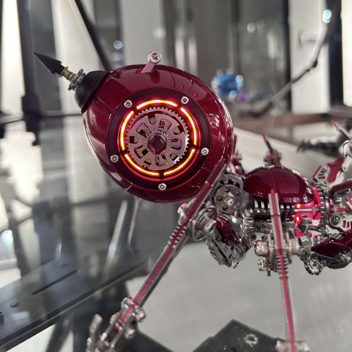 Detaljebillede af 3d War Spider Overlord - All Metal Red