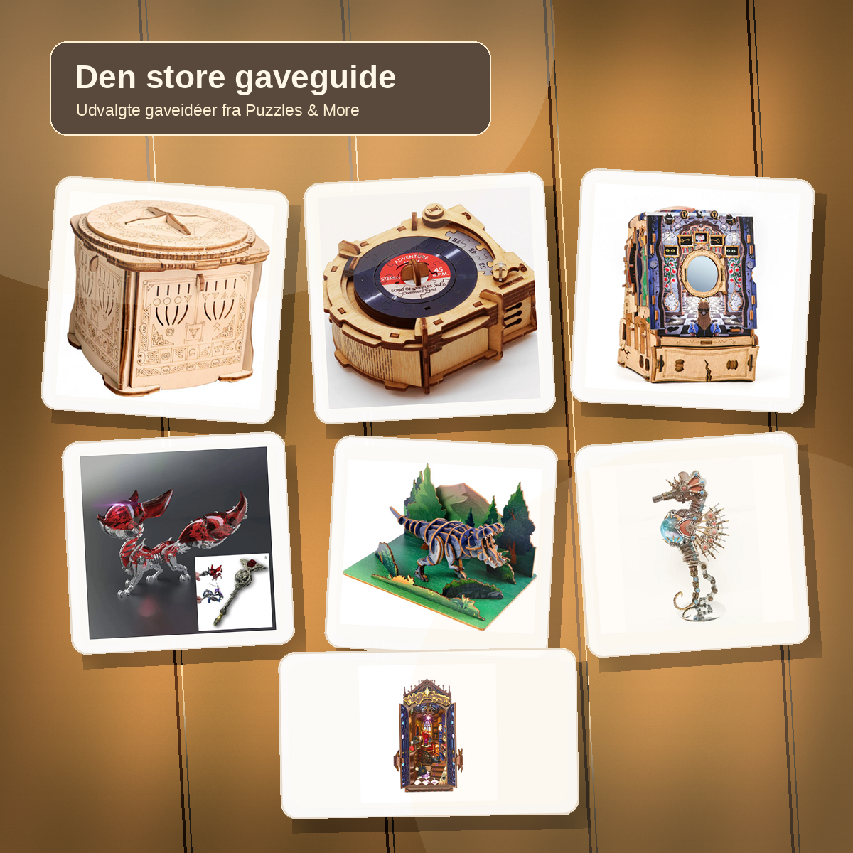 Den store gaveguide: find den perfekte gave hos Puzzles & More