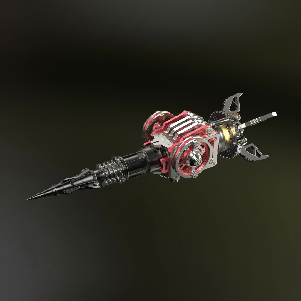 Detaljebillede af 3D War Spider Overlord - Black Hybrid Edition