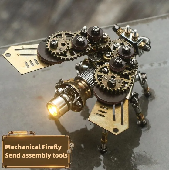 Detaljebillede af 3D Firefly metal puzzle