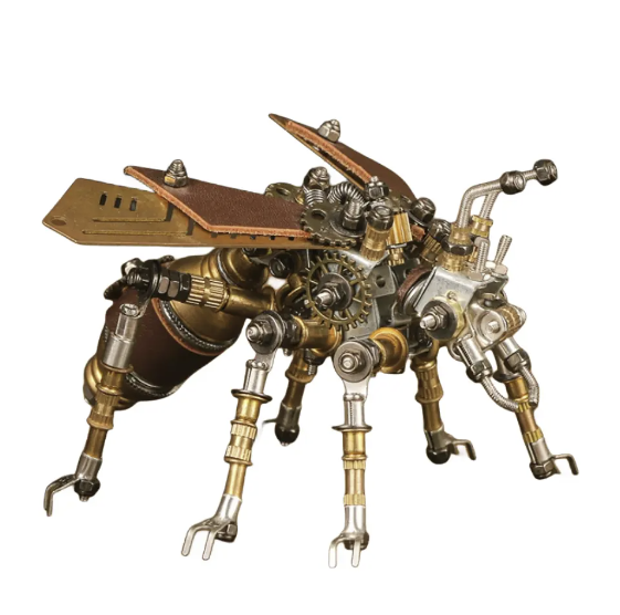Detaljebillede af 3D Flying Ant metal puzzle