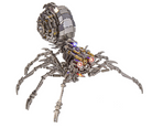 Detaljebillede af 3D Spider King metal puzzle