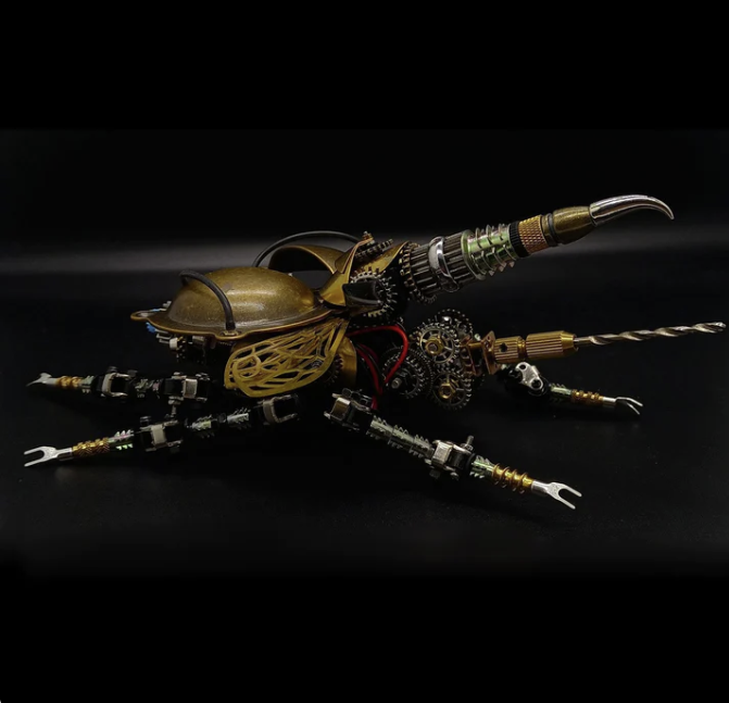 Detaljebillede af 3D War Beetle