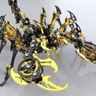 Detaljebillede af 3D Scorpion Black/Gold metal puzzle