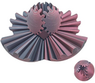 Anti Stress Infinity Gear Ball Black/Red - Stor 10 CM fra Puzzles & More