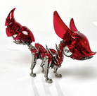 3D metal puzzle Red Fox vist som samlet model