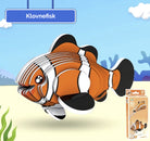 3D Paper Puzzle Klovnefisk - Byggesæt fra Puzzles & More