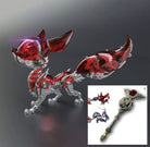 3D Fox metal puzzle + 3D Wand metal puzzle vist som samlet model