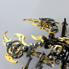 Detaljebillede af 3D Scorpion Black/Gold metal puzzle