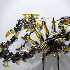 Detaljebillede af 3D Scorpion Black/Gold metal puzzle