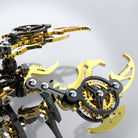 Detaljebillede af 3D Scorpion Black/Gold metal puzzle