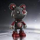 Detaljebillede af 3D Cyberpunk Mecha Bear Red/Black