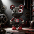 Detaljebillede af 3D Cyberpunk Mecha Bear Red/Black