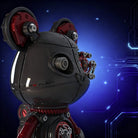 Detaljebillede af 3D Cyberpunk Mecha Bear Red/Black