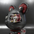Detaljebillede af 3D Cyberpunk Mecha Bear Red/Black