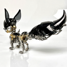 Detaljebillede af 3D metal puzzle Black Fox