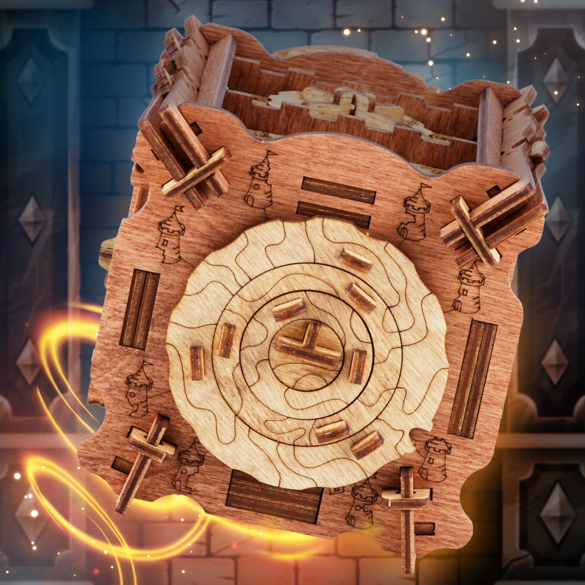 Detaljebillede af Cluebox: The Trial of Camelot - Escape Room in a Box
