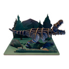Detaljebillede af T-Rex 3D Puzzle fra EscapeWelt – 3D Træpuslespil for Kids