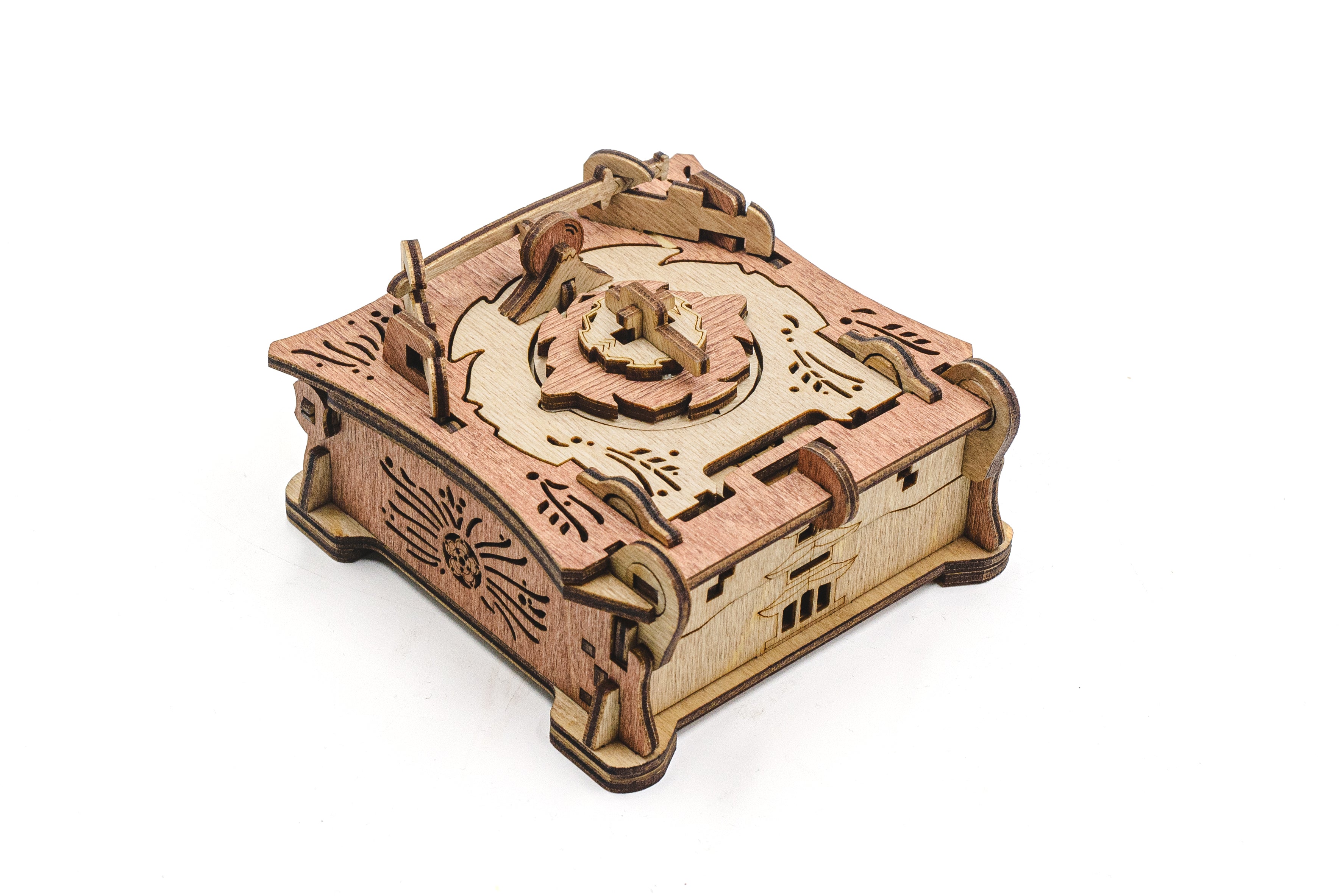 Samurai Box – Escape Room Gift Box vist som samlet model