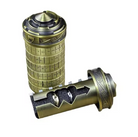 Detaljebillede af Da Vinci Cryptex puzzle box - Rustik/Guld