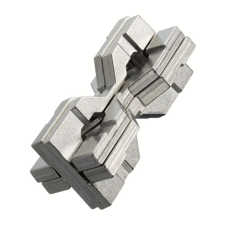 Huzzle Cast Hourglass fra Hanayama – Metal Hjernevrider Level 6