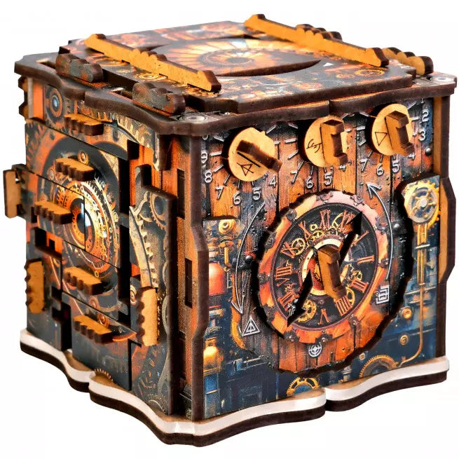 IQube Dark fra EscapeWelt – Escape Room in a Box vist som samlet model