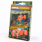 Detaljebillede af Clownfish 3D Puzzle fra EscapeWelt – 3D Træpuslespil for Kids