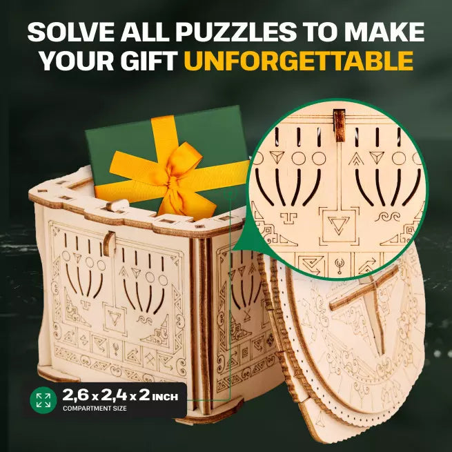 Detaljebillede af Secret Lock Box fra EscapeWelt – Gift Box