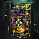 Detaljebillede af ROKR Alchemy City – Mekanisk Marble Run 3D Puzzle