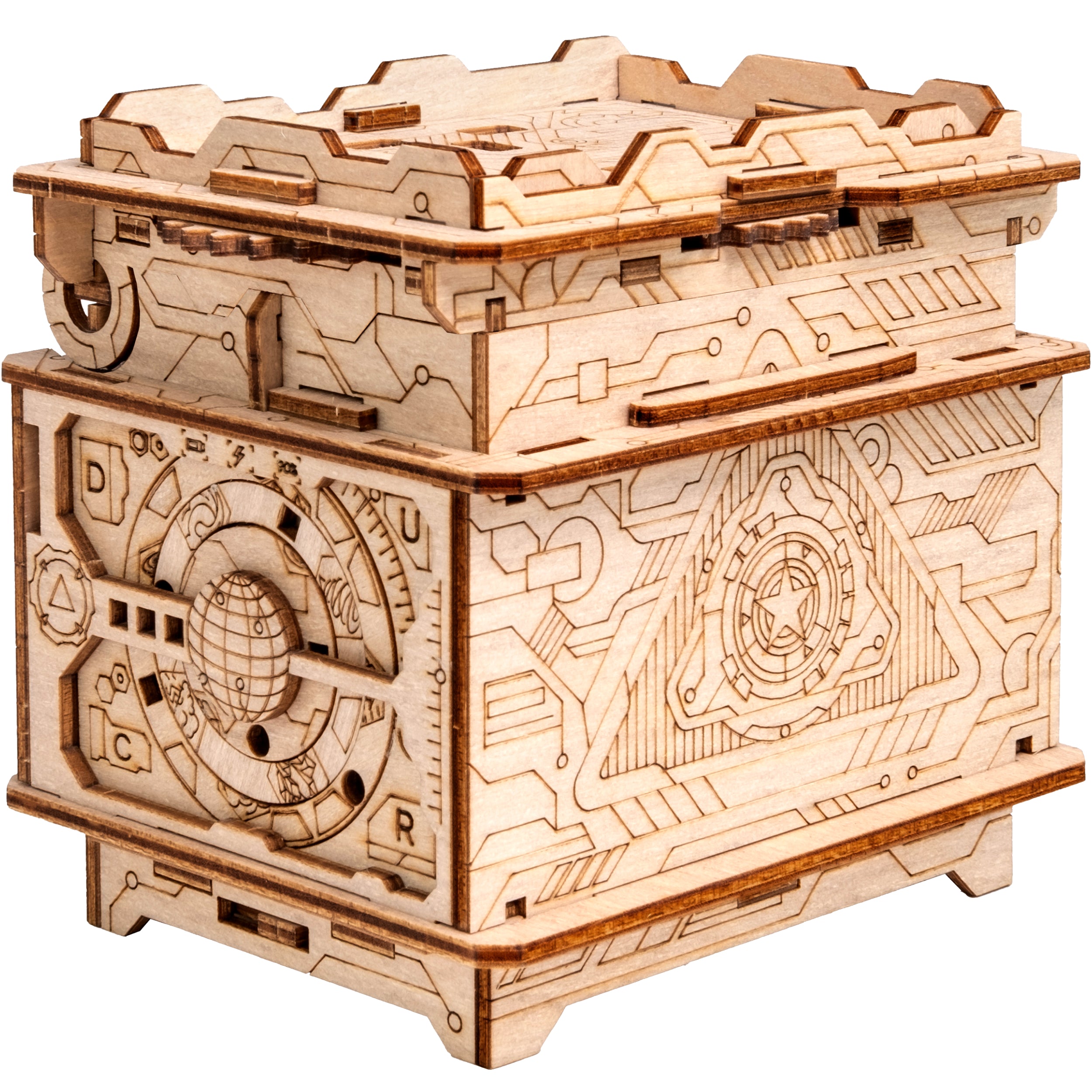 Emballage til Orbital Box fra EscapeWelt – Escape Room in a Box fra Puzzles & More