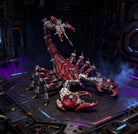Detaljebillede af 3D Metal War Scorpion Red All metal puzzle