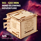 Emballage til Space Box fra EscapeWelt – Escape Room in a Box fra Puzzles & More