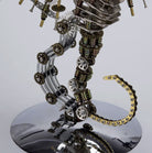 Detaljebillede af 3D Steampunk Seahorse metal puzzle Med Lampe