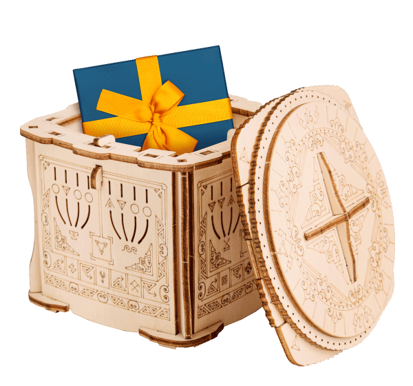 Emballage til Secret Lock Box fra EscapeWelt – Gift Box fra Puzzles & More