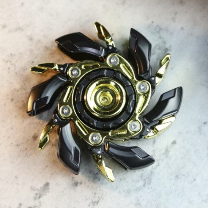 Black Gold Armor Burst Spinner - Executive Edition vist som samlet model