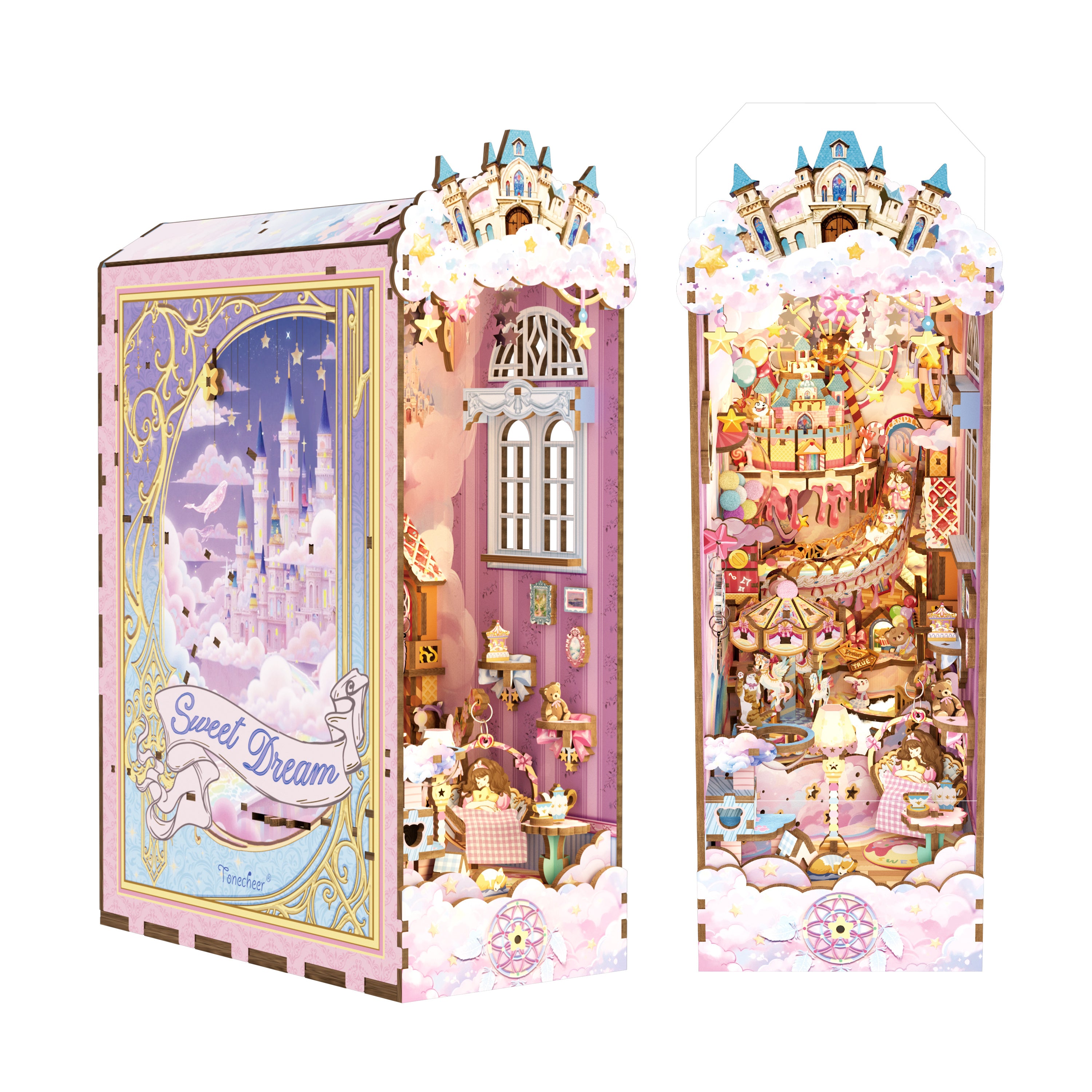 Tonecheer Sweet Dream – Mekanisk DIY Book Nook