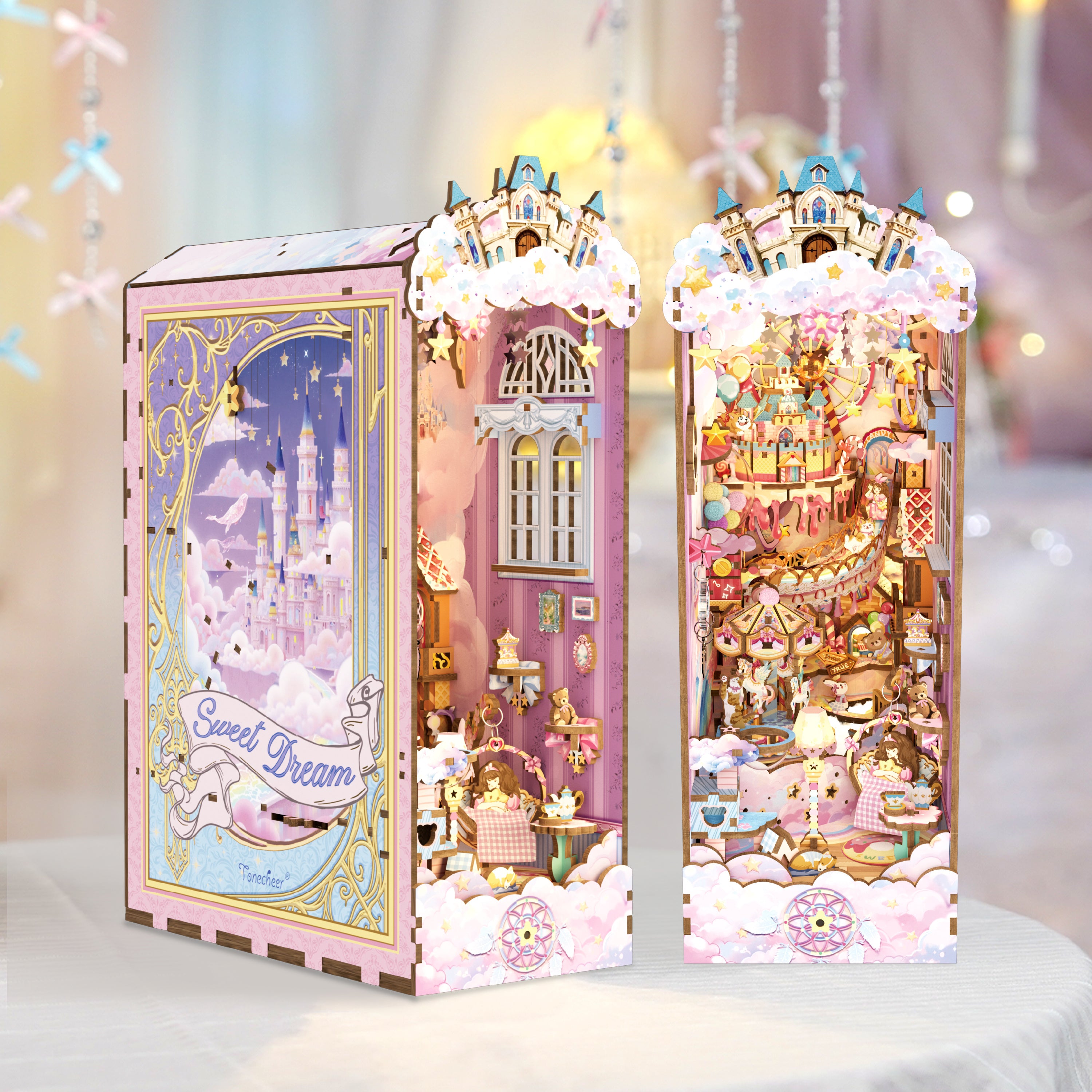 Tonecheer Sweet Dream – Mekanisk DIY Book Nook