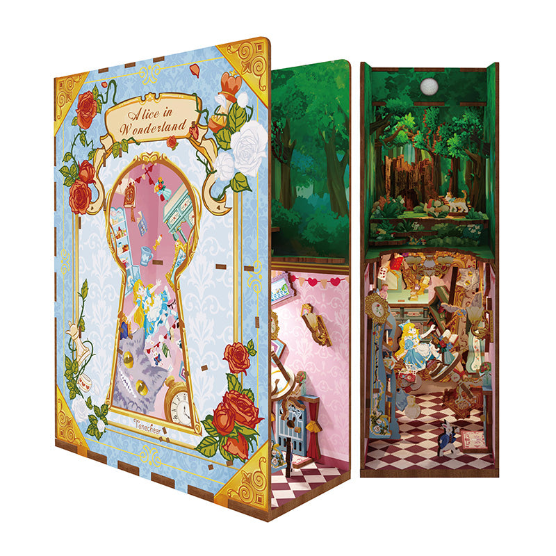 Tonecheer Alice in Wonderland – DIY Book Nook
