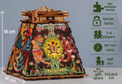 Detaljebillede af Cluebox: Pyramid of the Sun – Escape Room in a Box