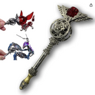 Detaljebillede af 3D metal puzzle Wand