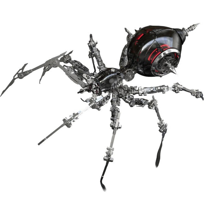 3D War Spider Overlord - Black Hybrid Edition vist som samlet model